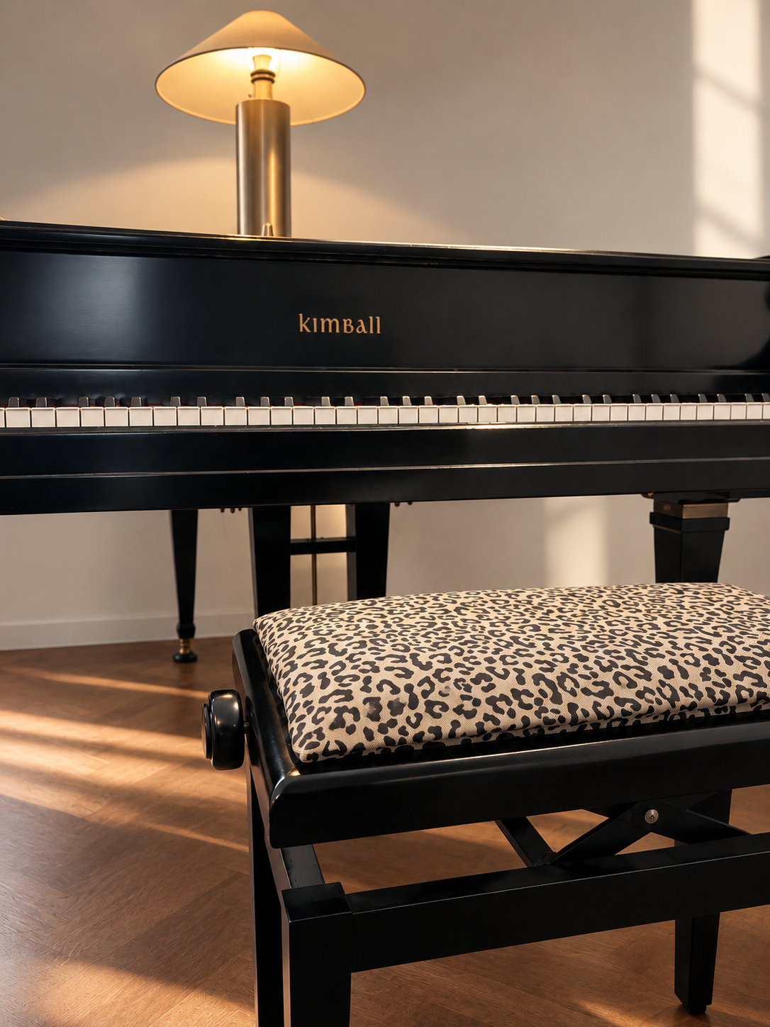 Klavierhocker Animal Print